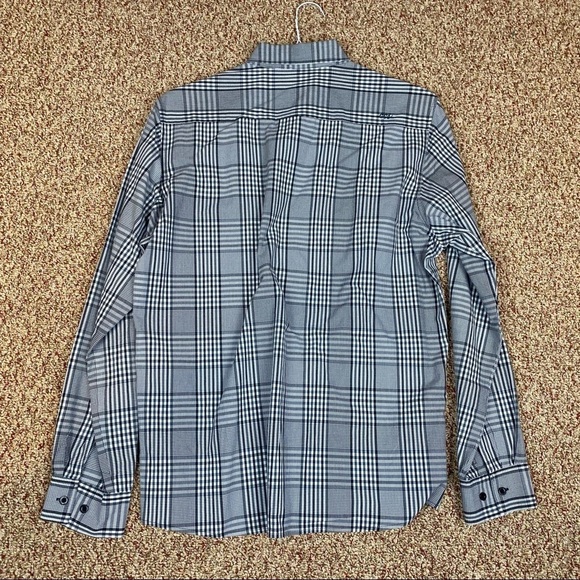 Gray & Black CCS Long Sleeve Button Down Shirt - Picture 4 of 4